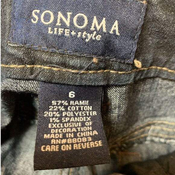 NEW Sonoma size 6 jeans with belt - Picture 11 of 12